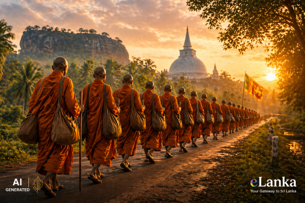 Ven. Pannakara’s Inspiring Journey from the USA to Sri Lanka