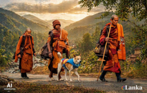 Walk for Peace: Ven. Pannakara’s Inspiring Journey from the USA to Sri Lanka