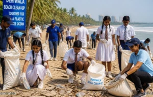 Young Eco-Warriors: British School Colombo Leads Dehiwala Beach Clean-Up