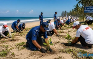 INSEE Lanka & Sri Lanka Coast Guard Launch Coastal Protection Initiative with 10,000 Trees