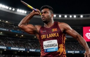 Sri Lankan Javelin Star Rumesh Tharanga Claims Diamond League Silver Medal