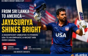 Shehan Jayasuriya Shines: Former Sri Lankan Star Leads USA to Victory with Record Century