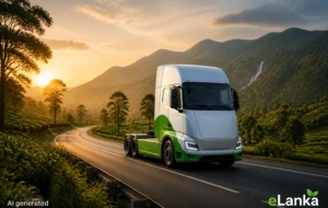 Sri Lanka’s First Long-Haul EV Prime Mover Hits the Road