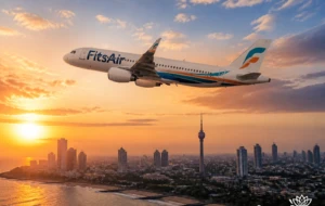 FitsAir Launches Historic Non-Stop Colombo–Ahmedabad Flights