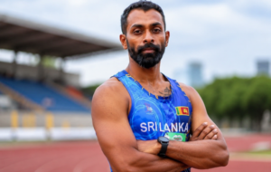 Madura Ratnayake Wins Double Gold for Sri Lanka at Maldives Masters Athletics Championship