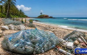 Eight Tons of Coastal Plastic Waste Recycled in Landmark Sri Lanka Marine Cleanup