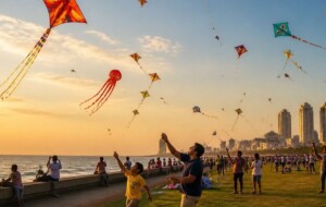 Colombo Skies Come Alive: International Kite Festival Lights Up Galle Face Green with 30 Countries